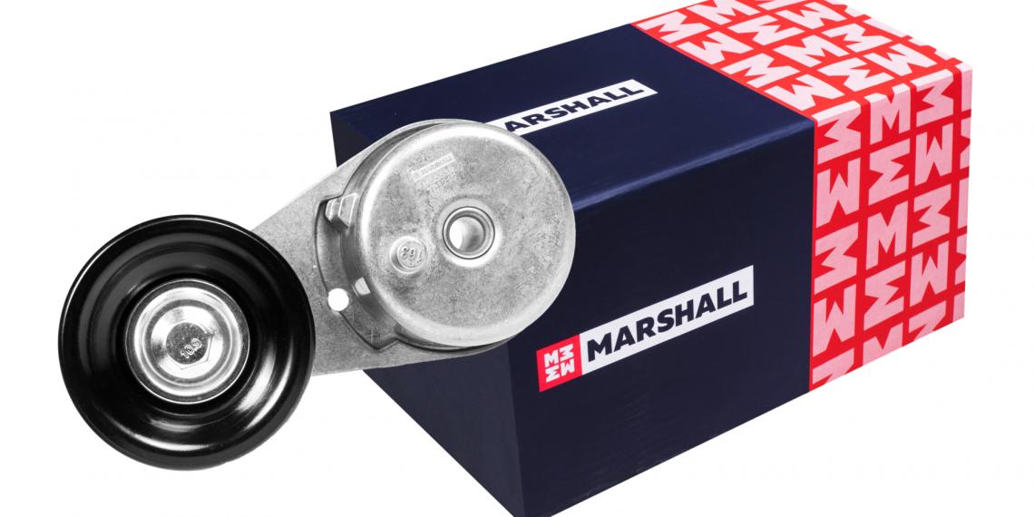 Новинки роликов и натяжителей ремня от MARSHALL